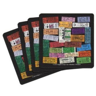The Beatles: US Concert Ticket Coaster Set