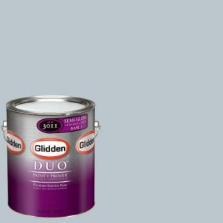Glidden DUO 1 gal. #GLN51 Antique Silver Semi Gloss Interior Paint with Primer GLN51 01S