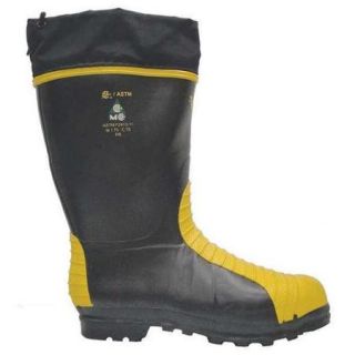 Viking Size 12 Steel Toe Boots, Unisex, Black, VW42 12