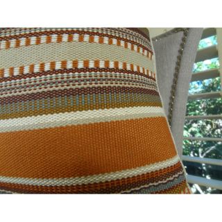 Chic Stripe Handmade Throw Pillow by Plutus Brands