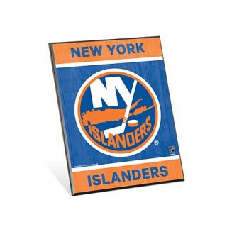 NHL Team Logo 8" x 10 3/4" Easel Back Sign   NY Islanders   7808831