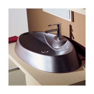 Rugby Above Counter Single Hole Bathroom Sink