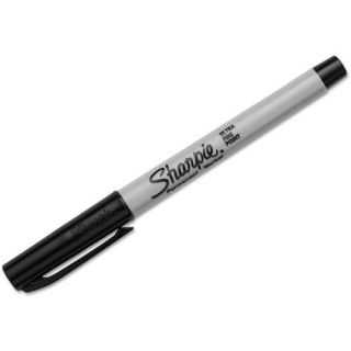 Sharpie Ultra Fine Point Permanent Markers, Black, Set of 5: Office Supplies