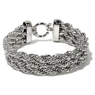 Michael Anthony Jewelry® 3 Row Rope Chain Stainless Steel 7 1/2" Bracelet   7201031