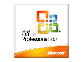 Microsoft 269 13760 Office Professional 2007 (no media, Lic only) English DSP MLK 1 Pack