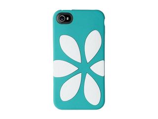 Agent 18 FlowerVest Turquoise/White Case for iPhone 4 / 4S IPFVX/DW