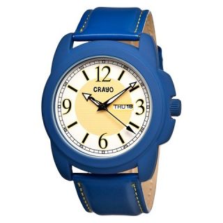 Crayo Class Watch with Day and Date Display