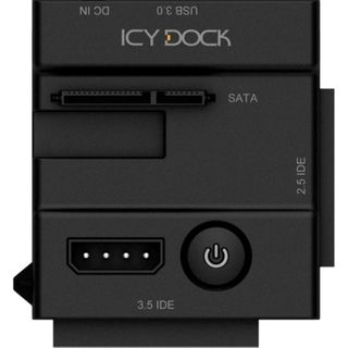 Icy Dock EZ Adapter MB981U3N 1SA Drive Dock External   Black