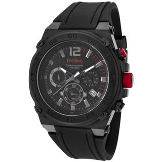Red Line Mens Activator Black Silicone Watch 5be3bc43 4e5c 41a1 8b71