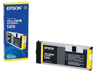 Epson T475011 Yellow Ink Cartridge for Stylus Pro 9500