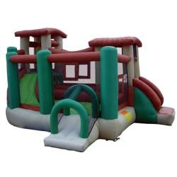 KidWise Clubhouse Climber Inflatable Bounce House   13588367