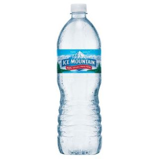 Ice Mountain Brand 100% Natural Spring Water, 33.8 ounce plastic
