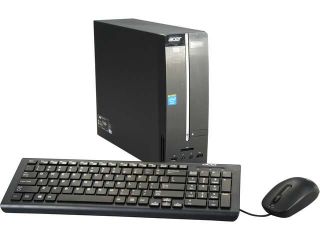 Refurbished: Acer Aspire Desktop PC with Intel Celeron Quad Core J1900 2.00GHz (2.42Ghz Burst), 4GB DDR3 RAM, 1TB HDD, 16X DVD±RW DL, USB Keyboard & Mouse, HDMI Out, USB 3.0, HD 5.1 Channel Audio, Windows 8.1