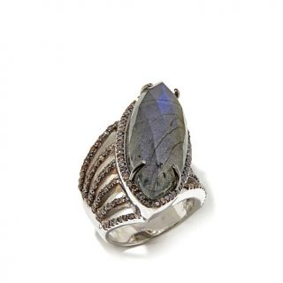 Rarities: Fine Jewelry with Carol Brodie Marquise Labradorite & Champagne D   7950416