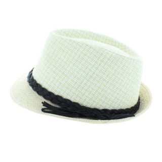 Faddism Cord Accent Fashion Fedora Hat   Shopping   Great