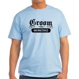 Cafepress Personalized Groom (Add Wedding Date) Light T Shirt