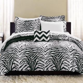 Mainstays Zebra Bed in a Bag Complete Bedding Set