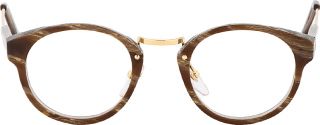 Super   Brown Horn Panama Optical Glasses