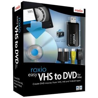 Roxio Inc Easy VHS To DVD For Mac   TVs & Electronics   Computers