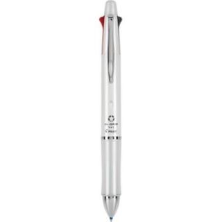 Dr. Grip Multi 4plus1 Retractable Pen/pencil   Fine Pen Point Type   0.7 Mm Pen Point Size   2hb Pencil Grade   0.5 Mm Lead Size   Black, Blue, Red, Green Ink   White Barrel   1 Pack (pil 36222)