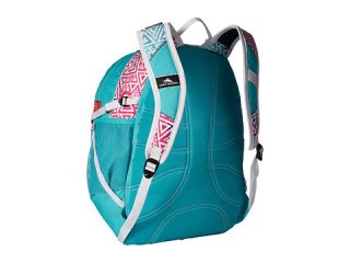 High Sierra Fat Boy Backpack Galaxy Tribe/Tropic Teal/White