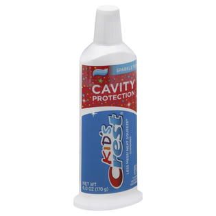 Crest  Kids Toothpaste, Fluoride Anticavity, Sparkle Fun, 6 oz (170 g)