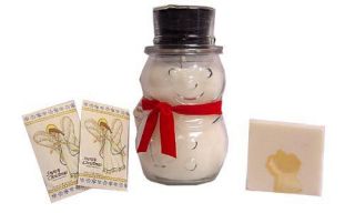 Bicknese & Bicknese Snowman Candle Jar, Soap Slice & Sachets   H110625 —