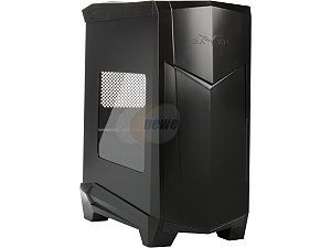 SilverStone RAVEN Series RV05B Black Plastic outer shell, steel body Computer Case