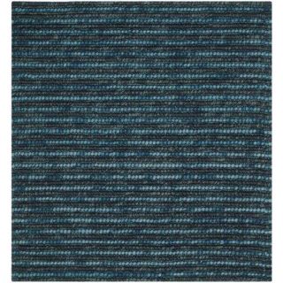 Safavieh Bohemian Dark Blue and Multicolor Square Indoor Hand Knotted Area Rug (Common: 6 x 6; Actual: 72 in W x 72 in L x 0.5 ft Dia)