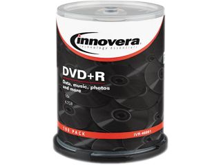 Dvd+R Discs, 4.7Gb, 16X, Spindle, Silver, 100/Pack