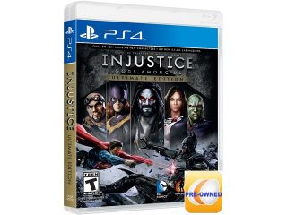 Pre owned Injustice: Gods Among Us Ultimate Edition PS4