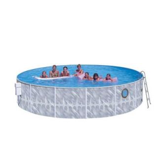 Heritage Pools Seaview Club 12 ft. x 42 in. Round Pool Package with Porthole SVC 1242 JCP