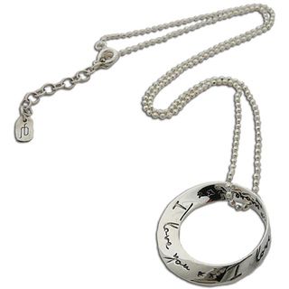 Love You More Mobius Sterling Silver Necklace (Thailand