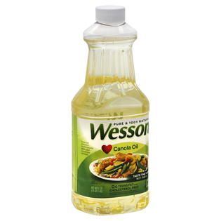 Wesson  Canola Oil, 48 fl oz (1.5 qt) 1.42 lt