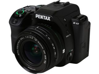 PENTAX K S2 11610 Black 20.12 MP Digital SLR Camera With 18 50mm & 50 200mm Lenses