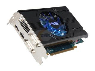 HIS Radeon HD 6770 DirectX 11 H677FN1GD 1GB 128 Bit GDDR5 PCI Express 2.1 x16 HDCP Ready CrossFireX Support Video Card with Eyefinity