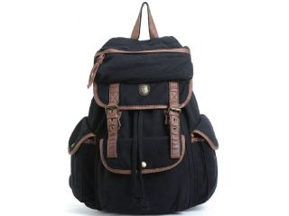 Top Quality BUG Unisex Multipurpose Canvas Backpacks (Black)
