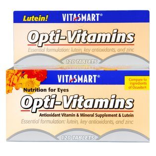 VitaSmart  Opti Vitamins Nutrition For Eyes Tablets 120 Count
