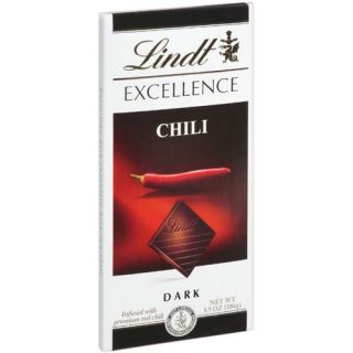 Lindt: Excellence Chili Dark Chocolate, 3.50 oz