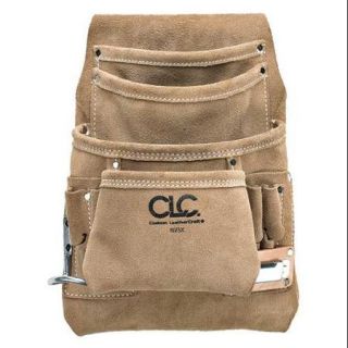 Clc Nail and Tool Pouch, YSL, Suede Leather, Tan, I923X