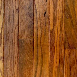Heritage Mill Rustic Oak Old World Oil Finished Look 3/4 in.x 2 1/4 in.x Random Length Solid Hardwood Flooring DISCONTINUED PF9653