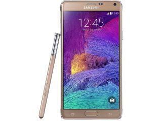 Samsung  Galaxy Note 4  N910H  Gold  3G 4G HSPA+ Unlocked GSM Android Cell Phone