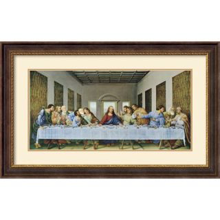 Leonardo da Vinci The Last Supper,1497 Framed Art Print