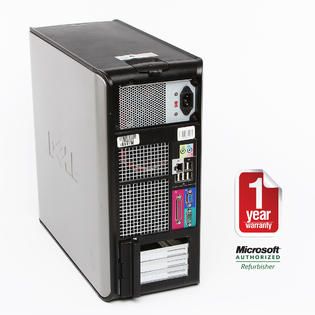 Dell  755 Refurbished tower PC C2D 3.0/4096/750/DVD/W7P