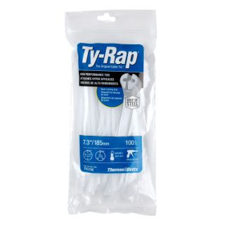 Ty Rap 100 Pack 7.3 in Nylon Cable Ties