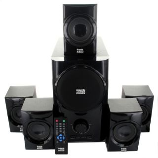 Acoustic Audio AA5160 5.1 channel 500 watt Home Theater Speaker System