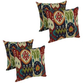 Blazing Needles Attleboro 17 inch Spun Polyester Outdoor Throw Pillows