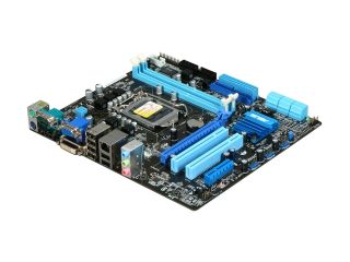 ASUS P7H55 M LE LGA 1156 Intel H55 HDMI Micro ATX Intel Motherboard