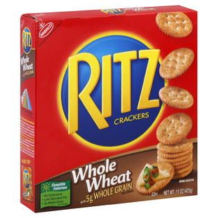 Ritz Crackers, Whole Wheat, 15 oz (425 g)   Food & Grocery   Snacks