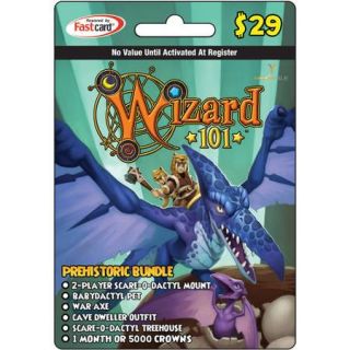 KingsIsle Wizard101 Prehistoric $29 eGift Card (Email Delivery)